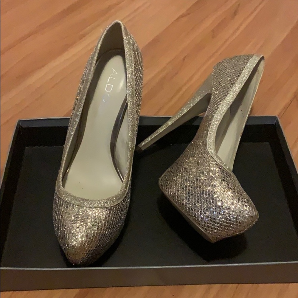 Gold heels